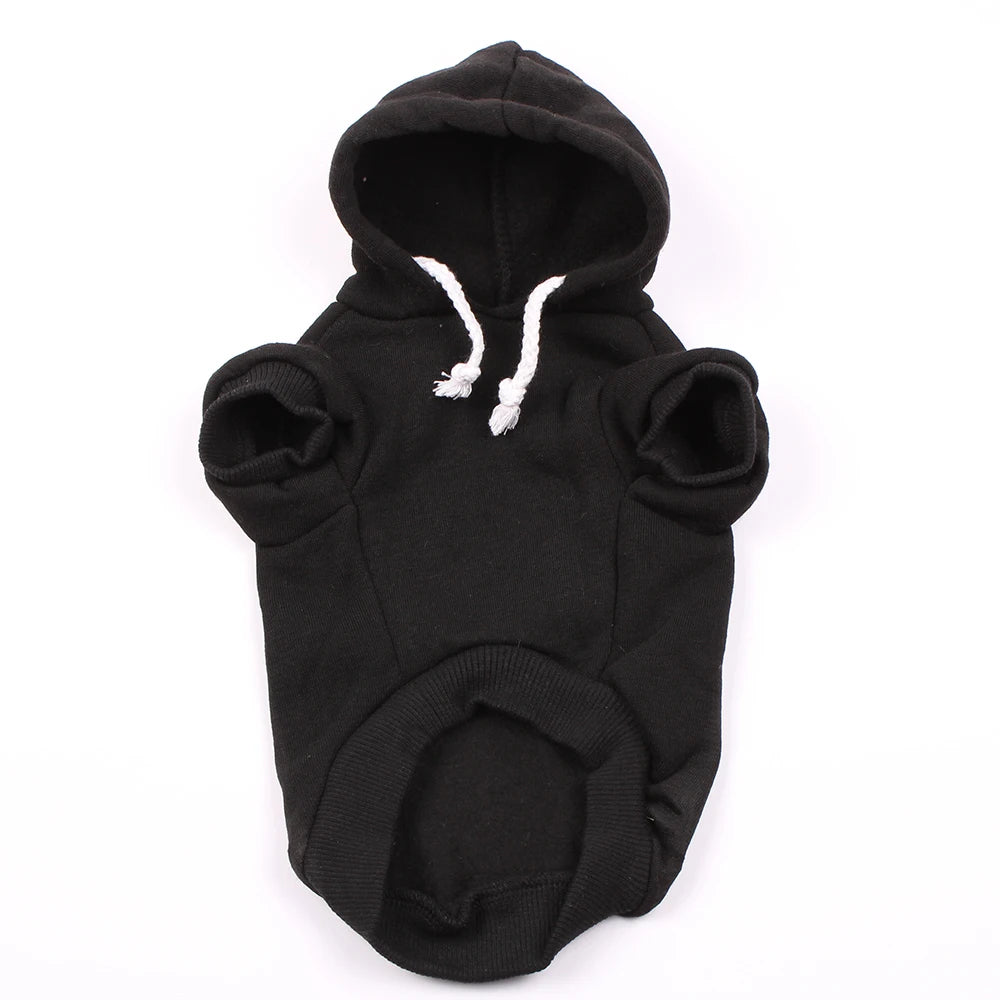 Dog Pet Hoodie Sweater SECURITY Design Cat Puppy Coat Jacket Autumn/Winter Clothes Apparel for Dogs Cats Small Medium