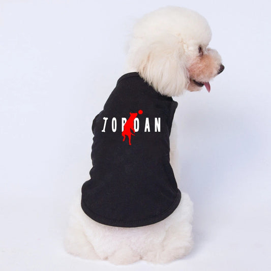 Brand Letter Printing Pet Clothes For Dogs Cat Sweater Vest Cute Dog Coat Jacket For Small Dogs Summer Pet Dog Clothes