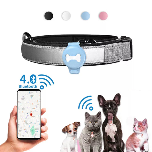 Pet GPS Tracker Smart Locator Dog Brand Pet Detection Wearable Tracker Bluetooth for Cat Dog Bird Anti-lost Record Tracking Tool